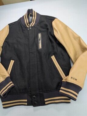 NSW Nike Destroyer Varsity Jacket Wool Leather Medium